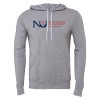Thumbnail image for  Bella + Canvas Heather Grey Fleece Hood