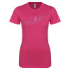 Thumbnail image for  Next Level Womens Fuchsia Boyfriend Tee