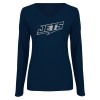 Thumbnail image for  Womens Navy Long Sleeve V Neck Tee
