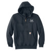 Thumbnail image for  Carhartt Navy Rain Defender Paxton Hooded Zip Sweatshirt