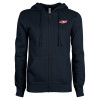Thumbnail image for  ENZA Womens Navy Fleece Full Zip Hoodie