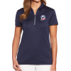 Thumbnail image for  Callaway Womens Navy Tulip Sleeve Zip Polo