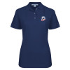 Thumbnail image for  Womens Silk Touch Navy Pique Polo