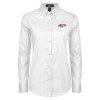 Thumbnail image for  Womens White Twill Button Down Long Sleeve