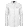 Thumbnail image for  Womens White Twill Button Down Long Sleeve