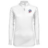 Thumbnail image for  Syntrel Womens White Interlock 1/4 Zip