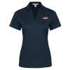 Thumbnail image for  Womens Navy Performance Fine Jacquard Polo