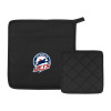 Thumbnail image for  Quilted Canvas Black Pot Holder