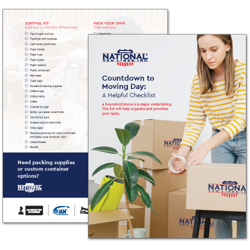 Survival Kit/Countdown To Moving Day 50/pkg-ID# 0985