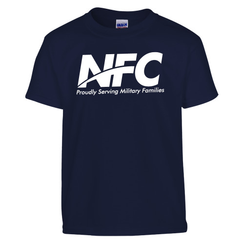 Youth Navy T Shirt-NFC