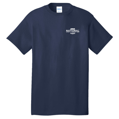 Extended Navy T Shirt-National Van Lines Inc