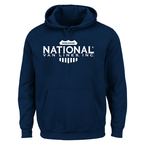 Extended Navy Hoodie-National Van Lines Inc