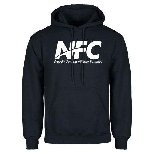 Navy Fleece Hoodie-NFC