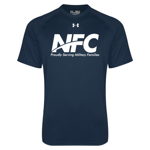 Under Armour Navy Tech Tee-NFC