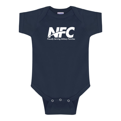 Navy Infant Onesie-NFC