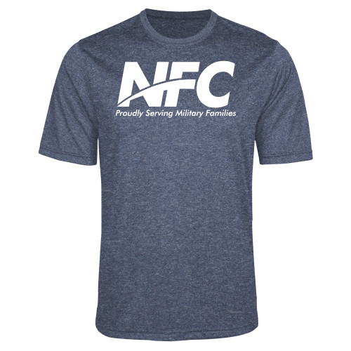Navy Heather Performance Contender Tee-NFC