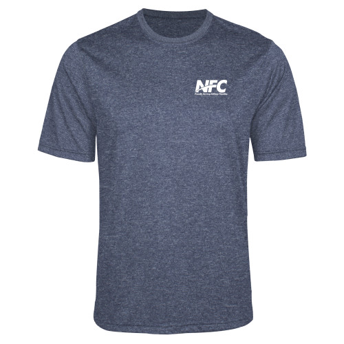 Navy Heather Performance Contender Tee-NFC