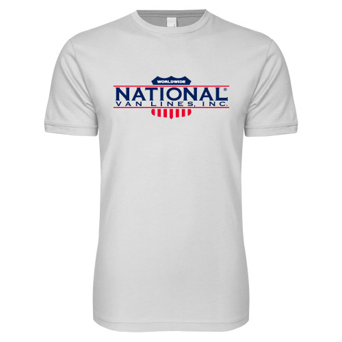 Next Level White SoftStyle T Shirt-