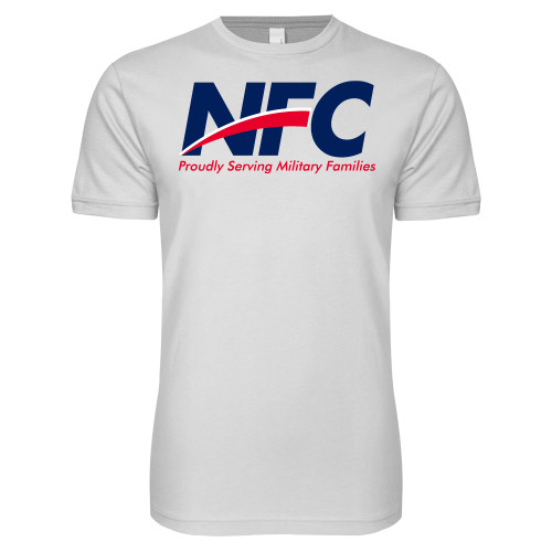 Next Level White SoftStyle T Shirt-NFC