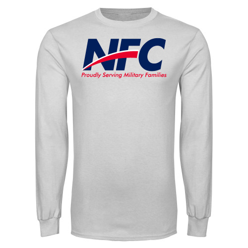 White Long Sleeve T Shirt-NFC