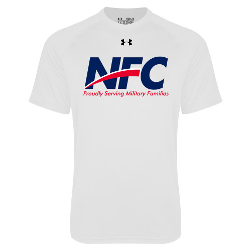 Under Armour White Tech Tee-NFC