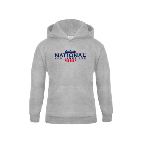 Youth Grey Fleece Hood-