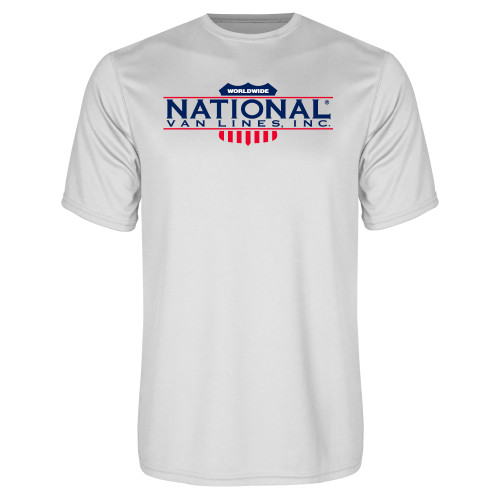 White Performance Tee-