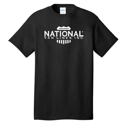 Extended Black T Shirt-National Van Lines Inc