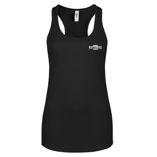 Next Level Womens Black Racerback Tank -