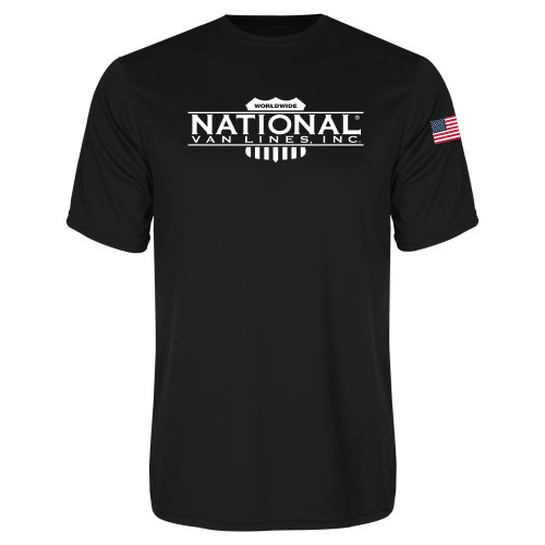 Black Performance Tee-