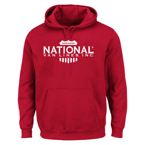 Extended Red Hoodie-National Van Lines Inc