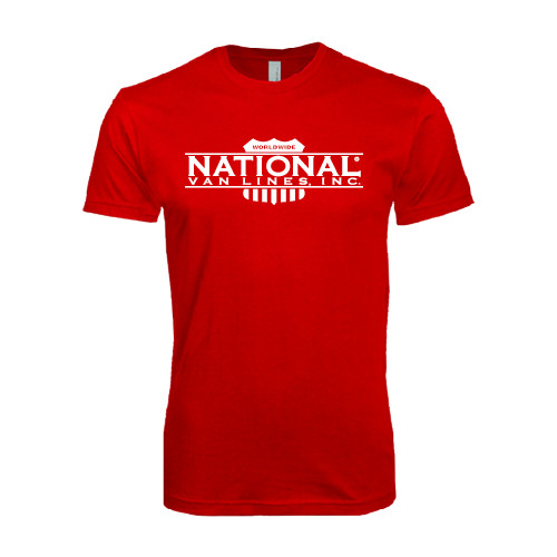 Next Level Red Softstyle T Shirt-