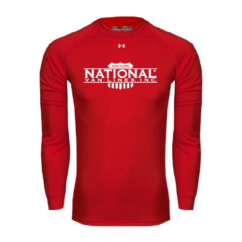Under Armour Red Long Sleeve Tech Tee-