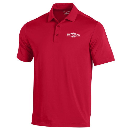 Under Armour Red Performance Polo-