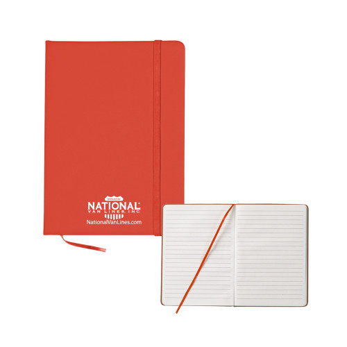 5x7 Red Hard Cover Journal-