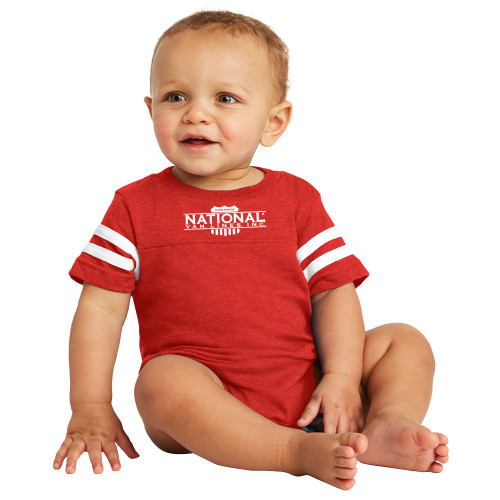 Vintage Red Jersey Onesie-