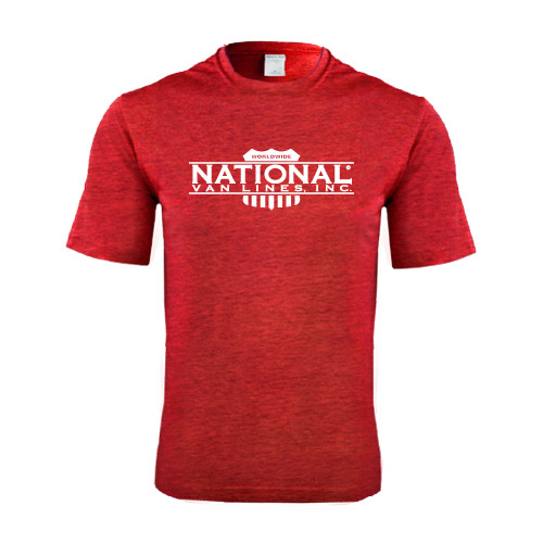 Red Heather Performance Contender Tee-