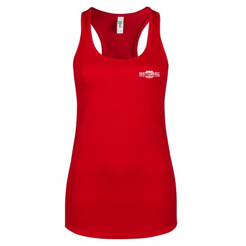 Next Level Racerback Tank Red-