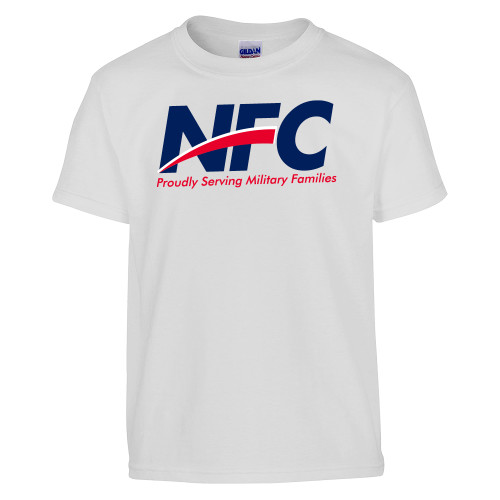 Youth White T Shirt-NFC