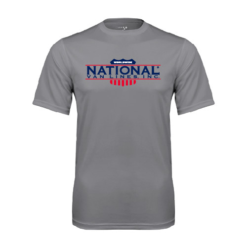 Grey Concrete Performance Tee-