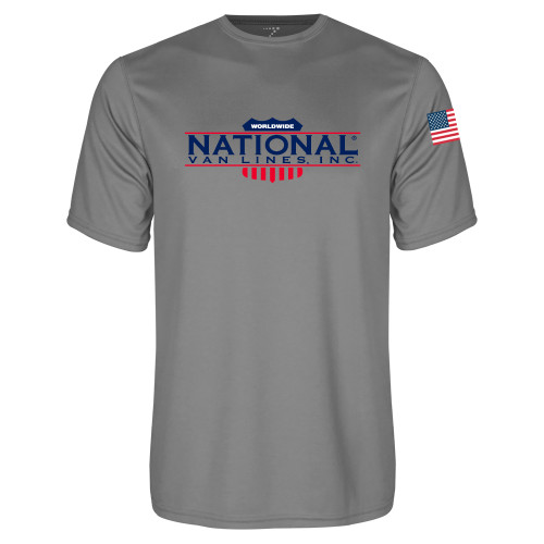 Grey Concrete Performance Tee-