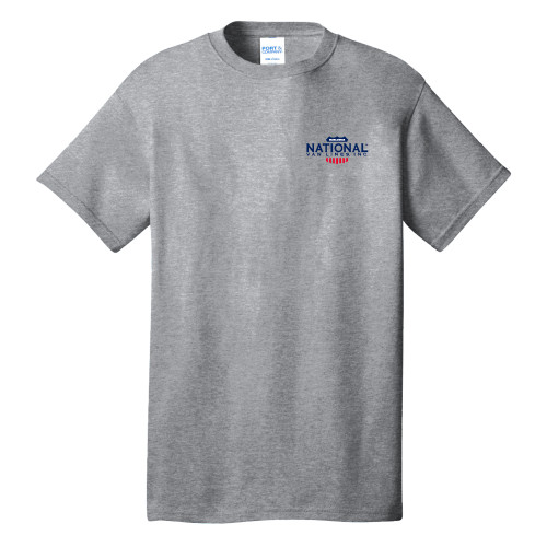 Extended Athletic Heather T Shirt-National Van Lines Inc