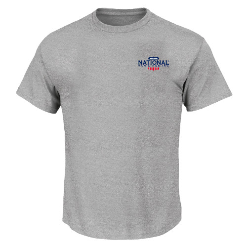 Tall Heather Grey T Shirt-National Van Lines Inc