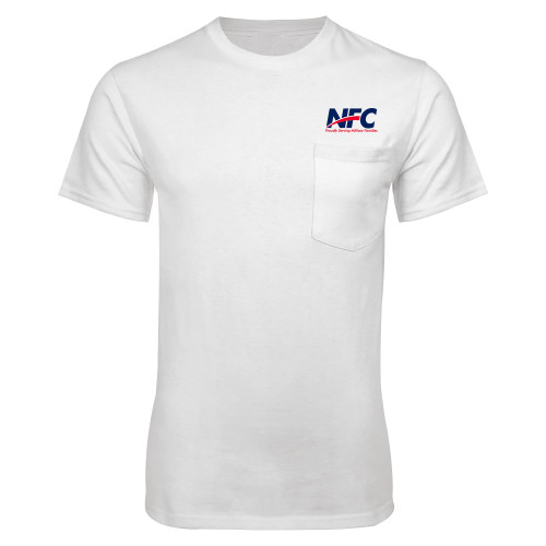 White T-Shirt w/Pocket-NFC