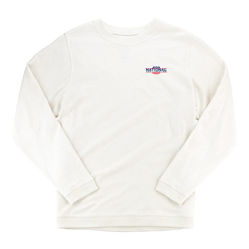 Boxercraft Womens Cream Corded Crew-