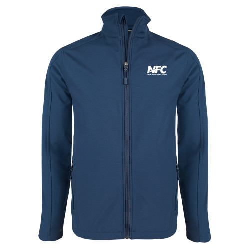 Navy Softshell Jacket-NFC