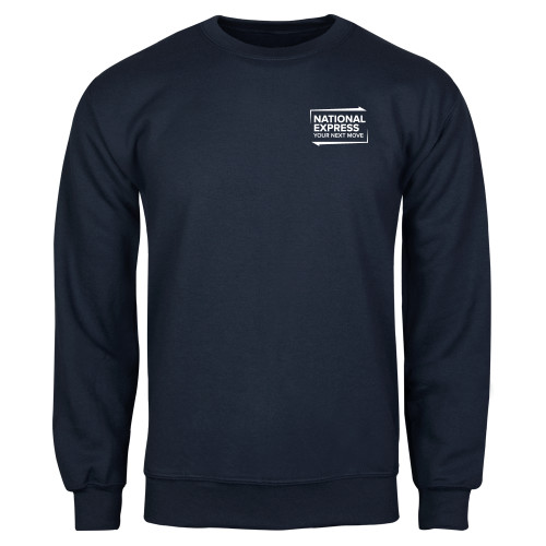 Navy Fleece Crew-National Express