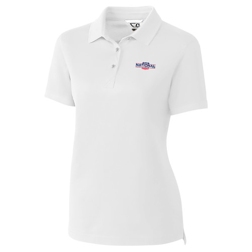C&B Womens White Advantage Polo-