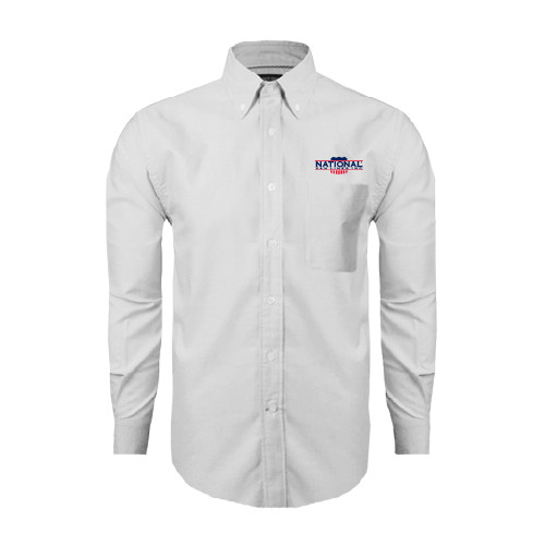 White Oxford Long Sleeve Shirt-