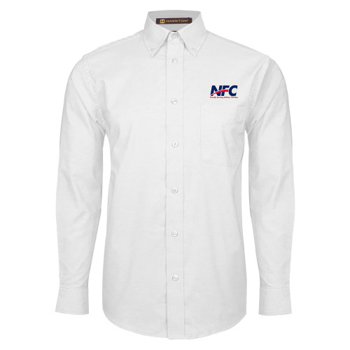 White Oxford Long Sleeve Shirt-NFC